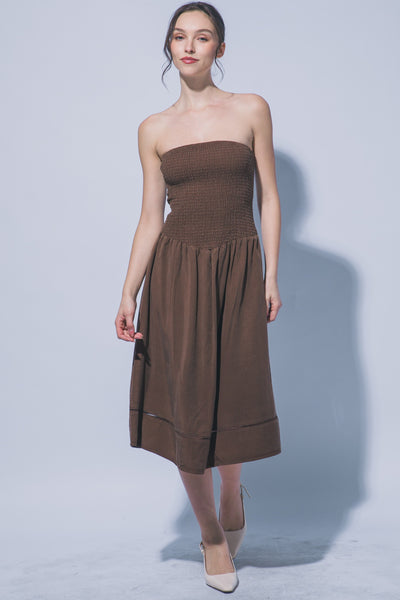 Odette Strapless Dress - Uforia Muse 