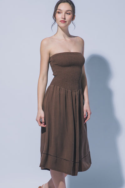 Odette Strapless Dress - Uforia Muse 