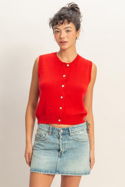 Scarlett Sleeveless Cardi - Uforia Muse 
