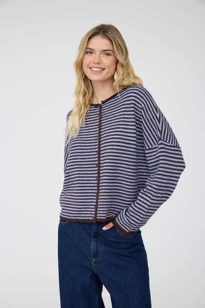 Joia Soft Stripe Cardi