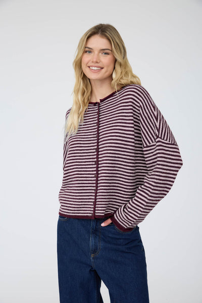 Joia Softest Stripe Cardi