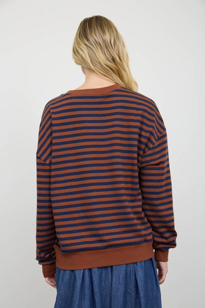 Dallas Striped Sweatshirt
