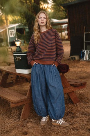 Dallas Striped Sweatshirt