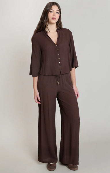 Flowy Wide Leg Pant- Dex