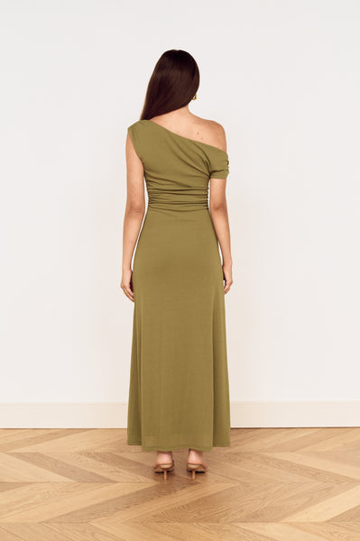 Aster Mesh Midi Dress