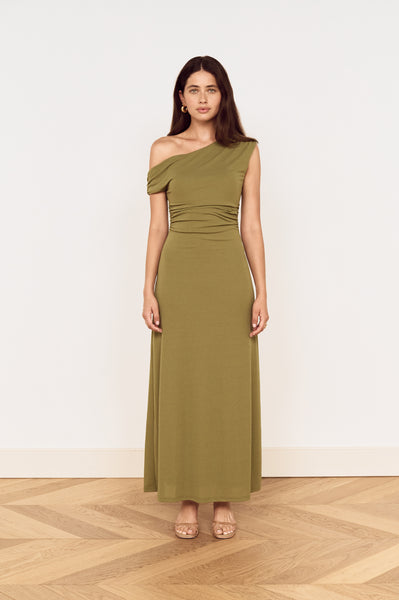 Aster Mesh Midi Dress