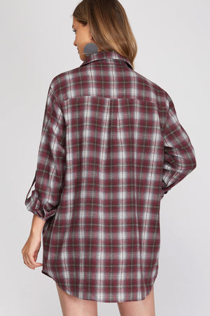 Plaid Tunic Dress