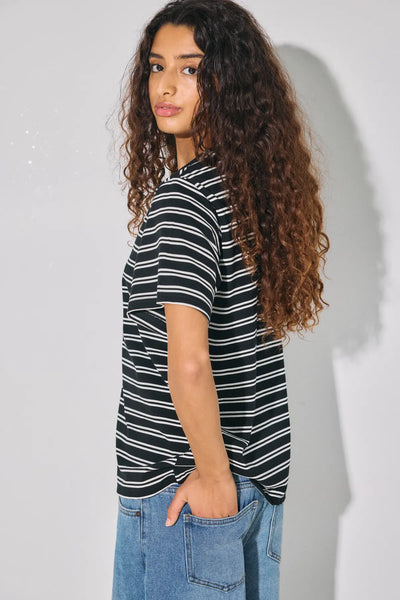 Ember Stripe Tee-Noisy May