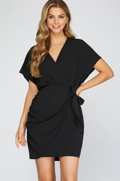 Rae Wrap Dress - Uforia Muse 