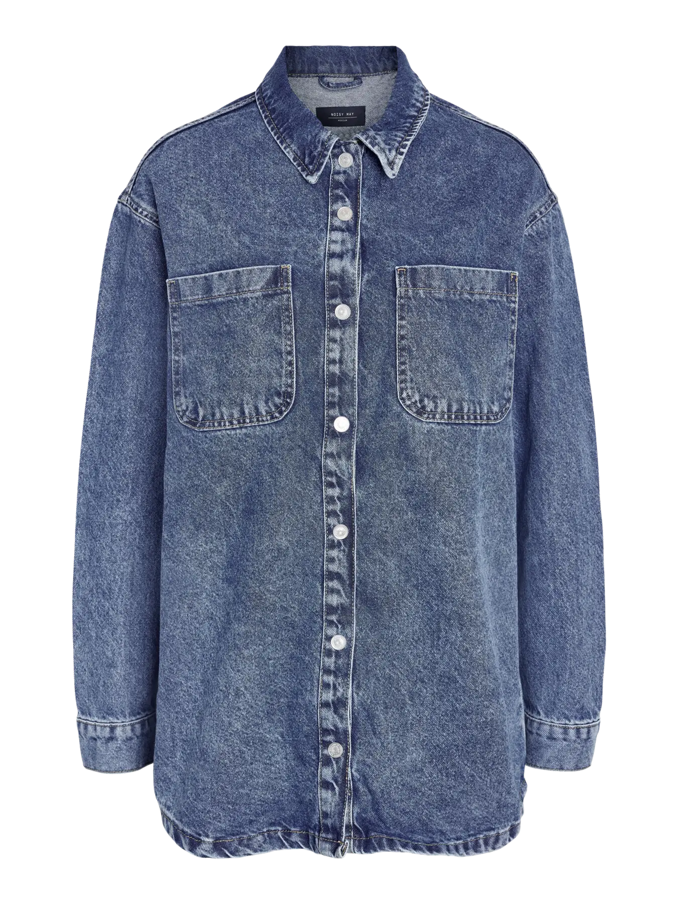 Alva Denim Shirt-Med- Noisy May - Uforia Muse 