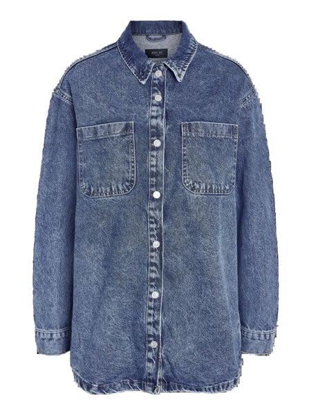 Alva Denim Shirt-Med- Noisy May - Uforia Muse 
