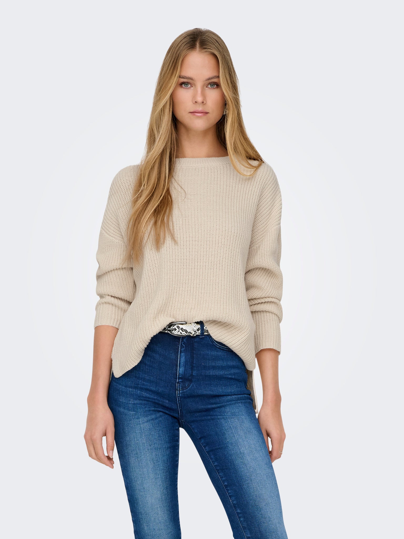 Luna Knit-Birch- Only