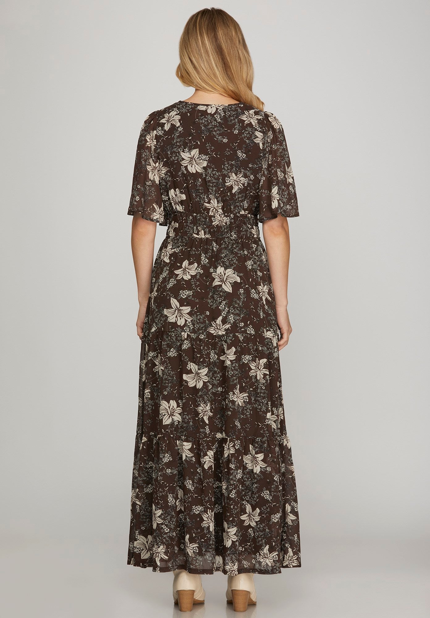 Autumn Flower Dress- She & Sky