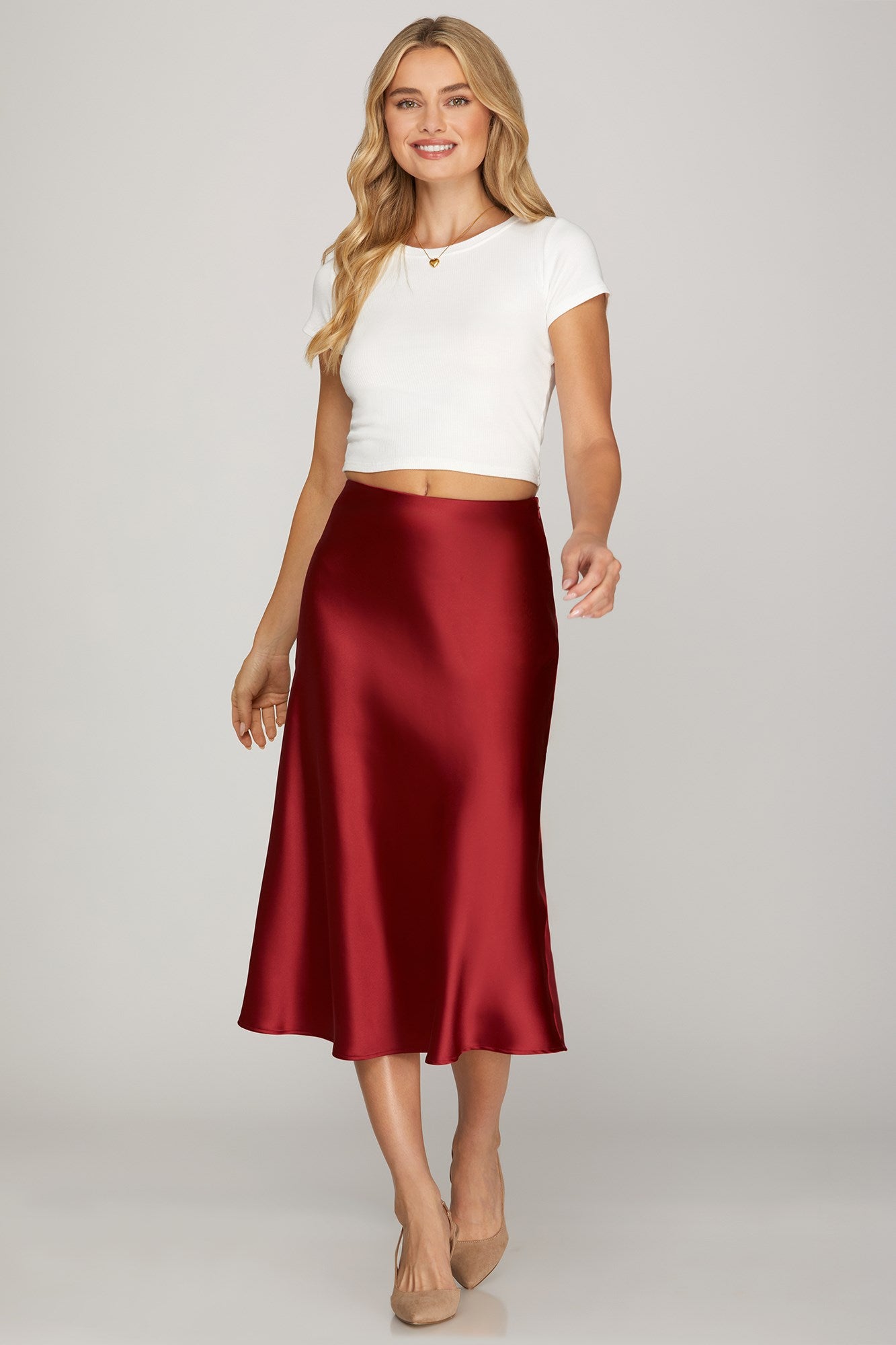 Enchantment Skirt-Red