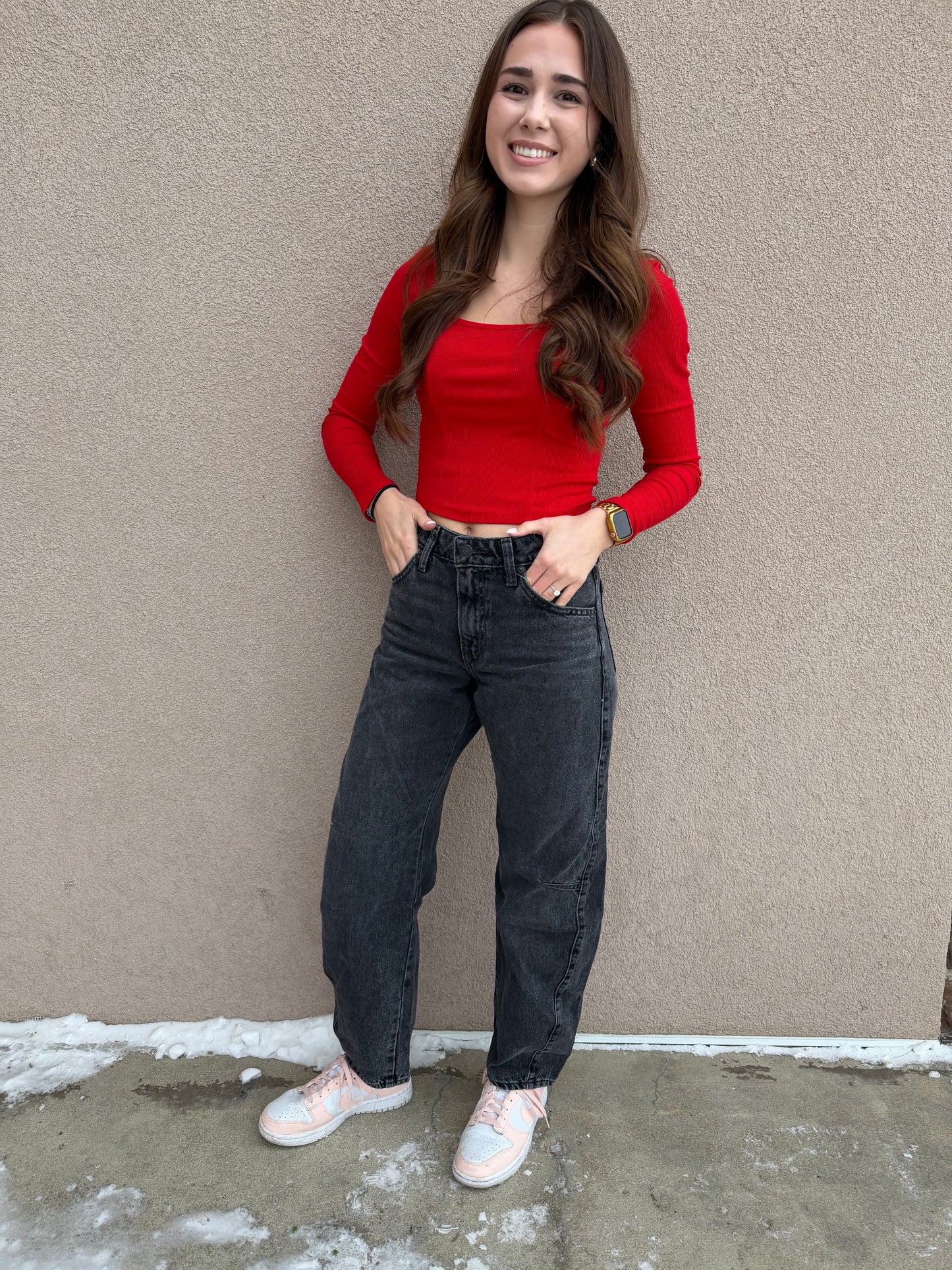 Baggy Dad Barrel-Black-Levi's