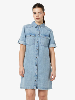 Signe Denim Dress- Noisy May