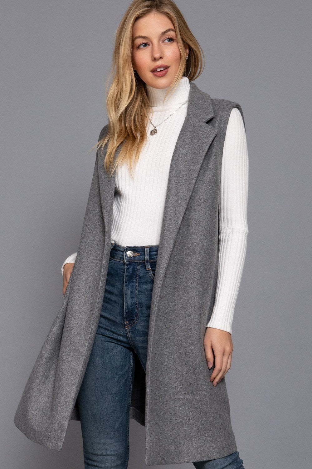 Sleeveless Jacket