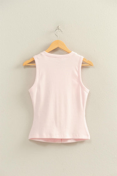 Tommy Button Tank-2 Colours! - Uforia Muse 