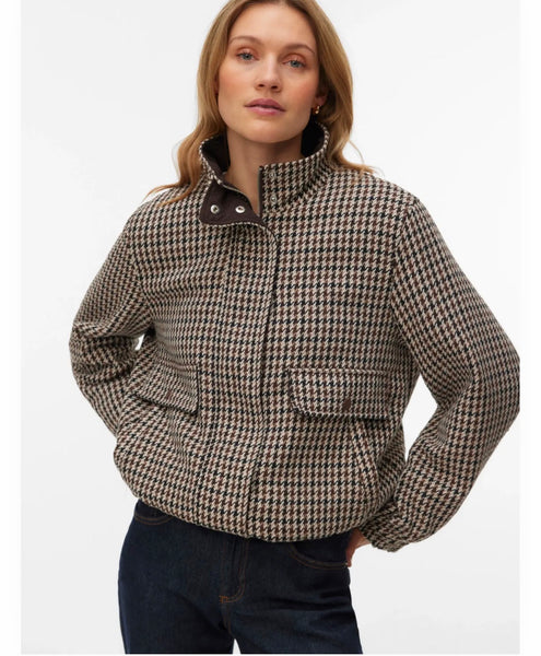 Cheryl Check Jacket- Vero Moda