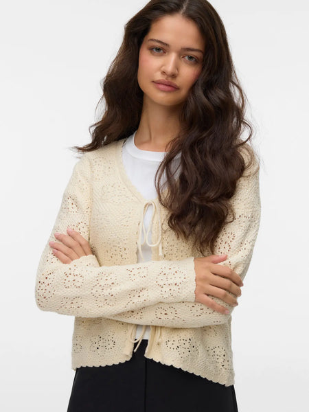Ava Tie Cardigan-Vero Moda - Uforia Muse 