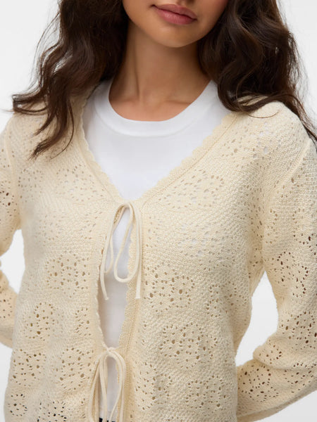 Ava Tie Cardigan-Vero Moda - Uforia Muse 