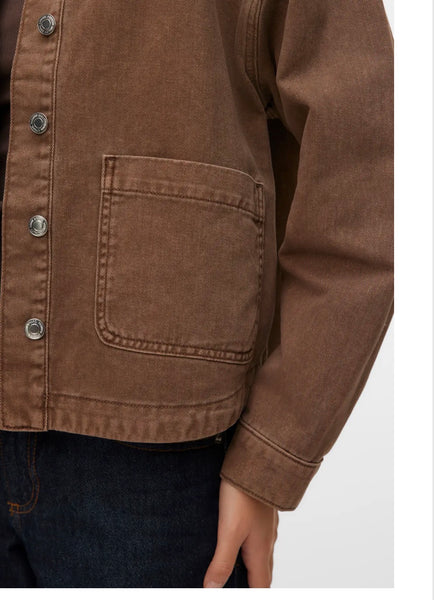 Jamie Denim Shacket- Vero Moda