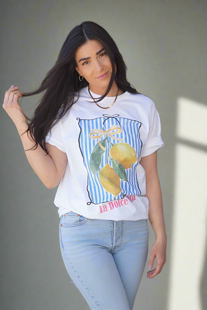 La Dolce Vita Tee -Shop Teach