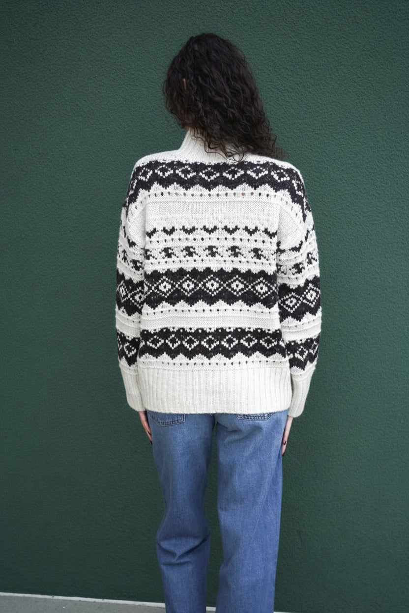 Ample High Neck Pullover