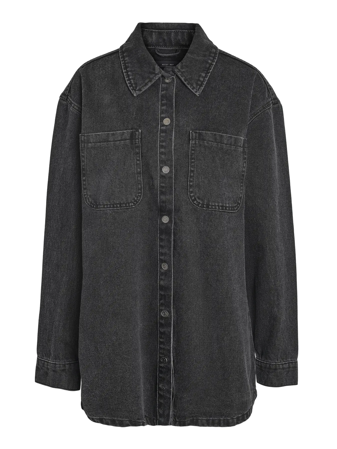 Alva Denim Shirt-BLK- Noisy May