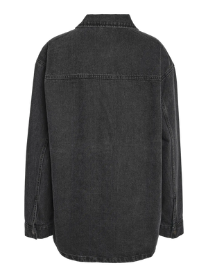 Alva Denim Shirt-BLK- Noisy May