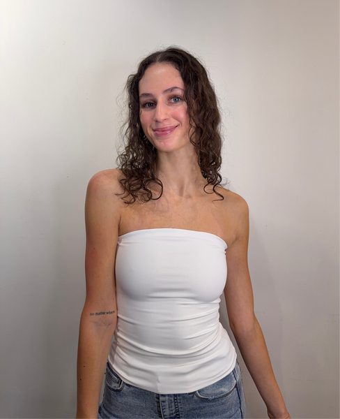 Badia Bandea Top-White-Second Skin-RD Style - Uforia Muse 