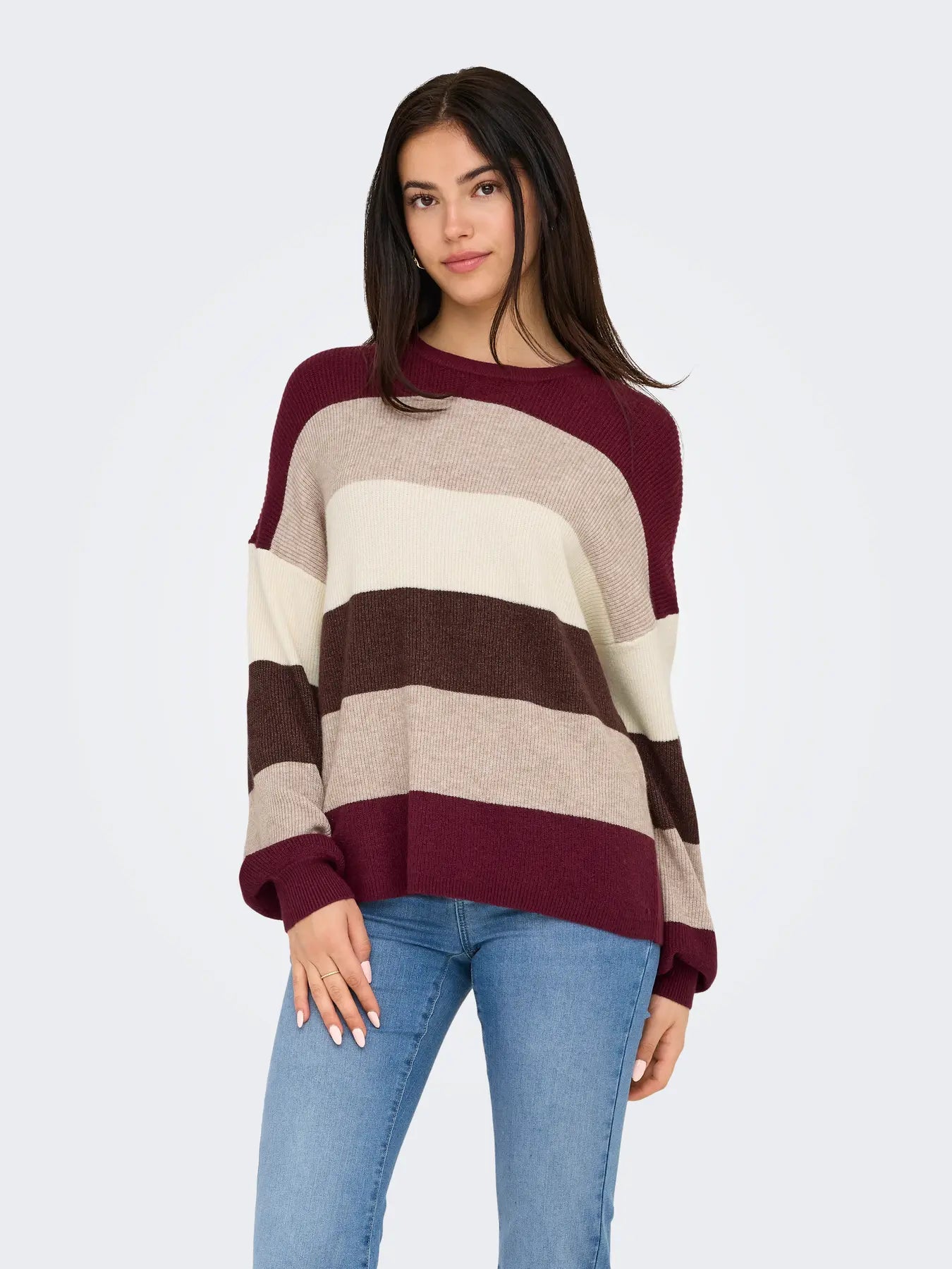 Atia Pullover-Cab Stripe-Only