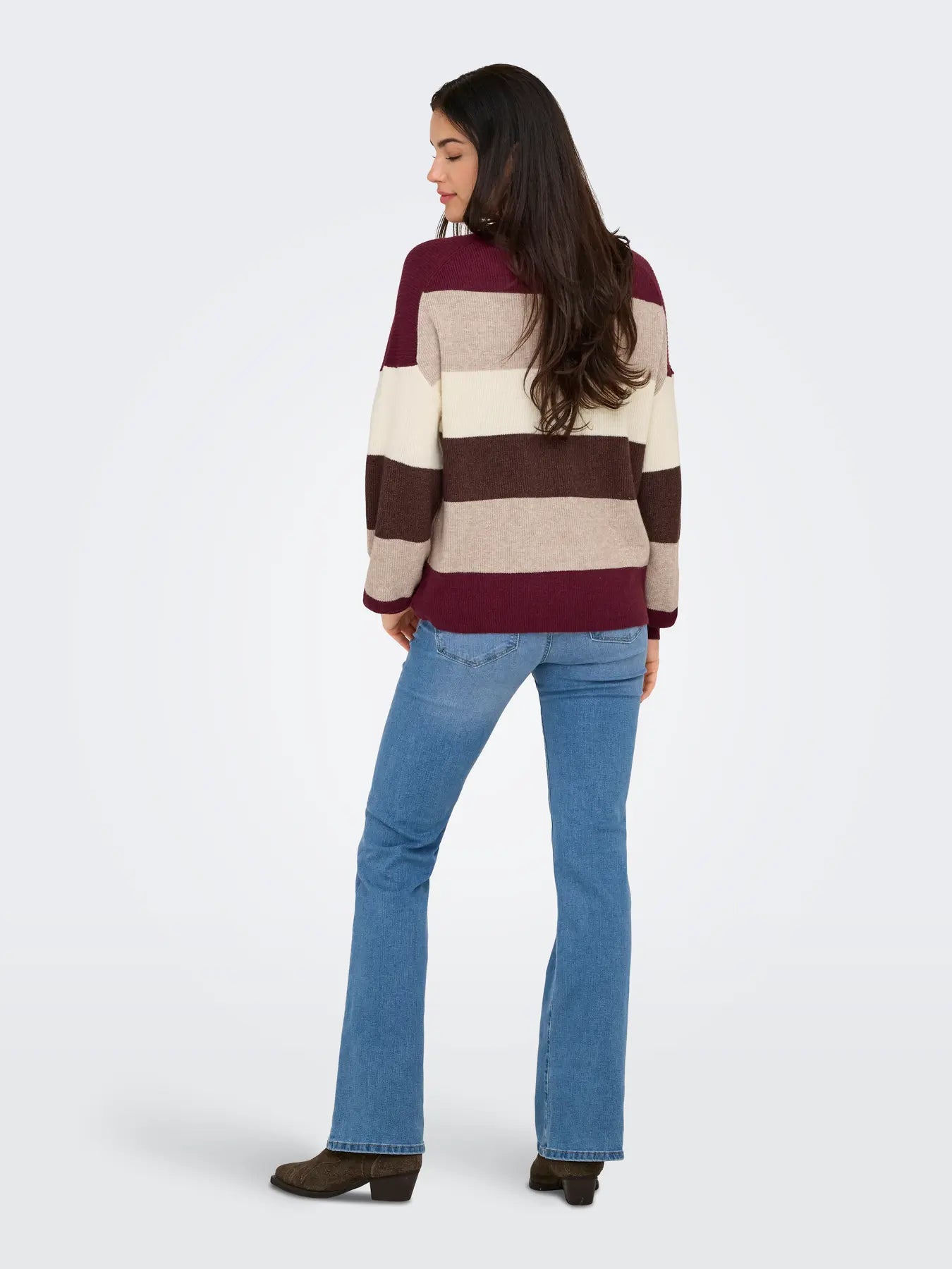 Atia Pullover-Cab Stripe-Only