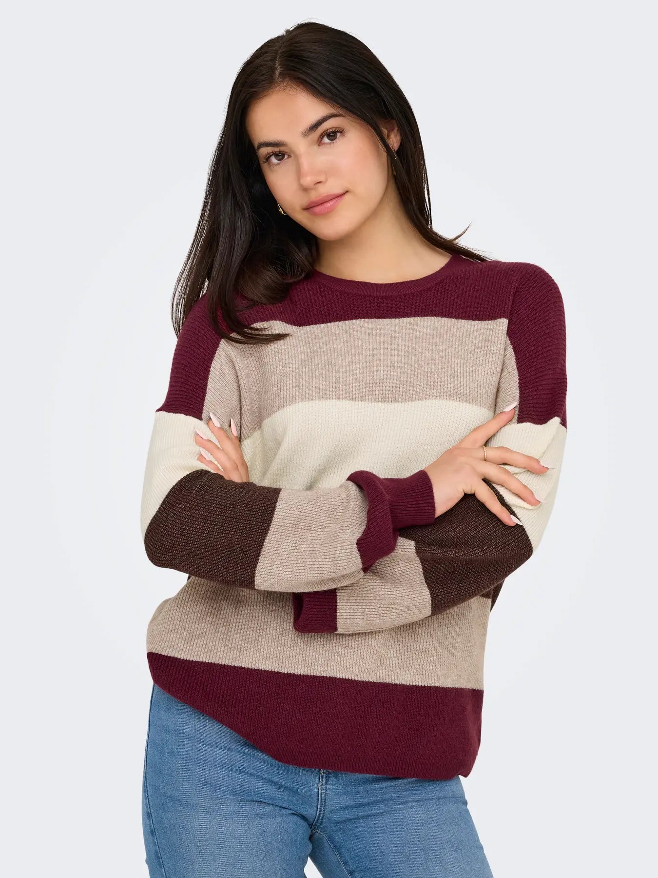 Atia Pullover-Cab Stripe-Only