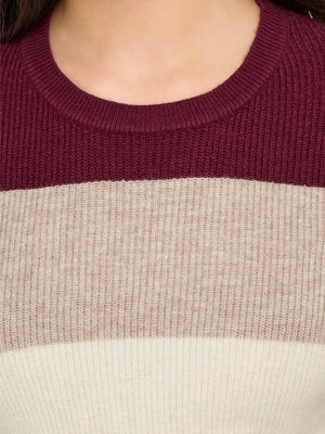 Atia Pullover-Cab Stripe-Only