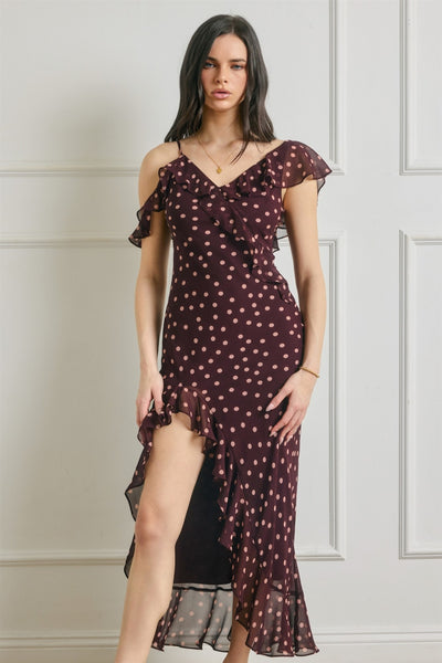 Tyla Polka dot Dress