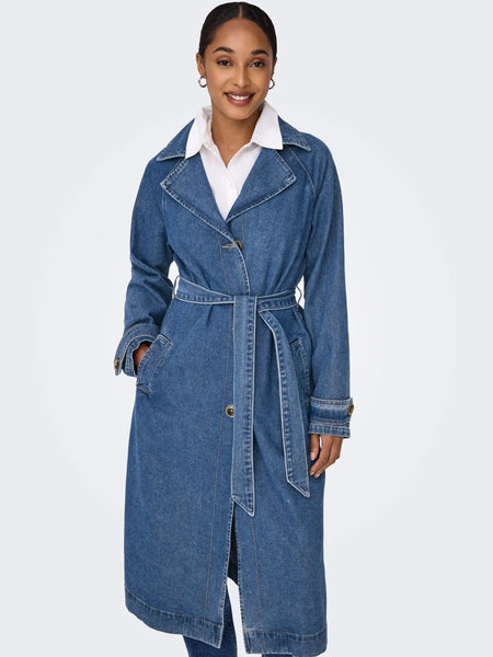 Malou Denim Trench-Only - Uforia Muse 