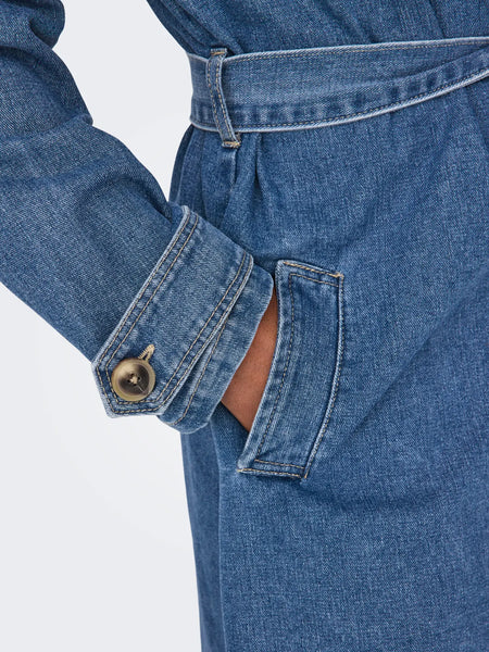 Malou Denim Trench-Only - Uforia Muse 