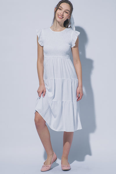 Taylor Dress-White