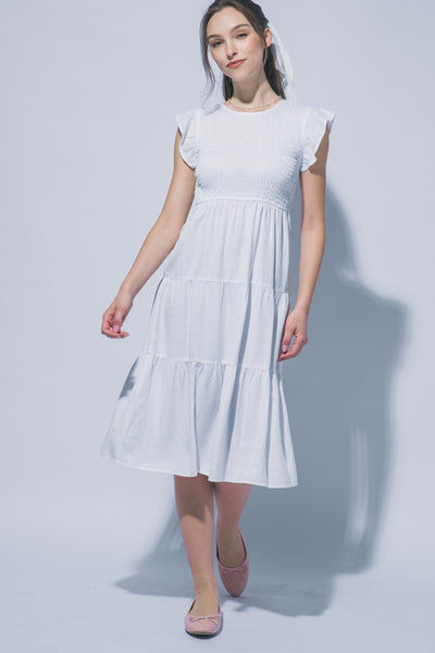 Taylor Dress-White