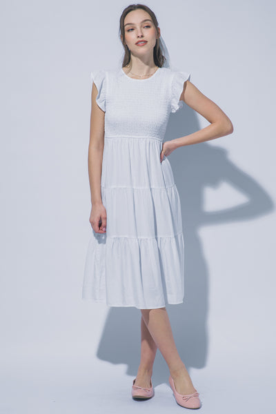 Taylor Dress-White