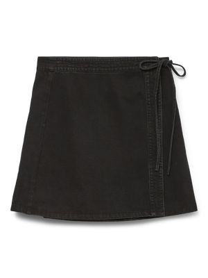 Liza Denim Wrap Skirt - Vero Moda