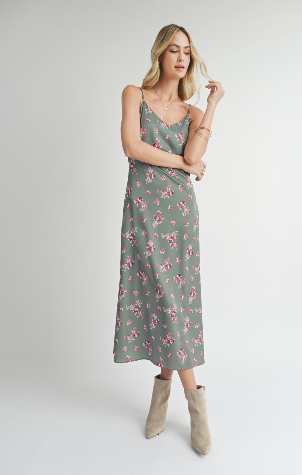 Hostess Slip Dress-Sadie & Sage