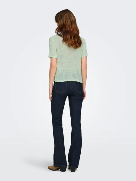 Sunny Knit Pullover-Lilypad- Only - Uforia Muse 