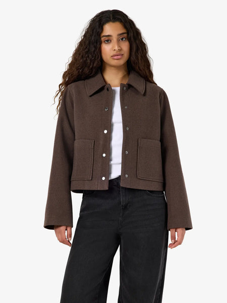 Lucy Short Jacket-Chocolate-Noisy May - Uforia Muse 