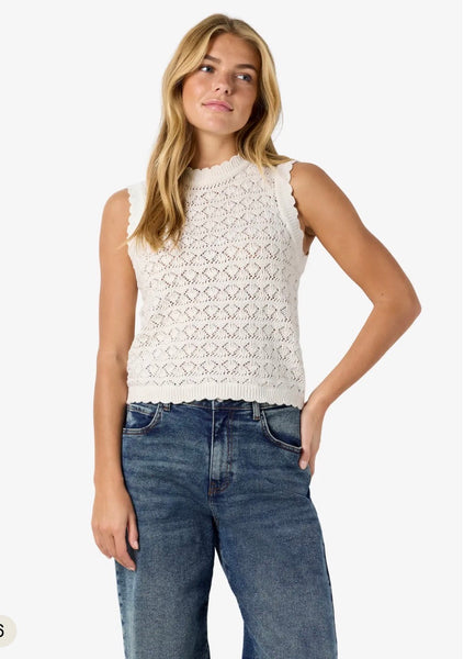 Laika Knit Sleeveless Top-Noisy May