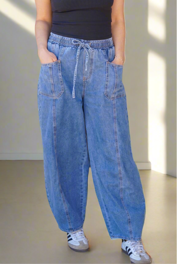 Baby Barrel Denim Pants- Shop Teach