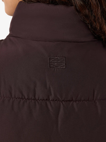 Rosy Long Puffer Vest-Noisy May