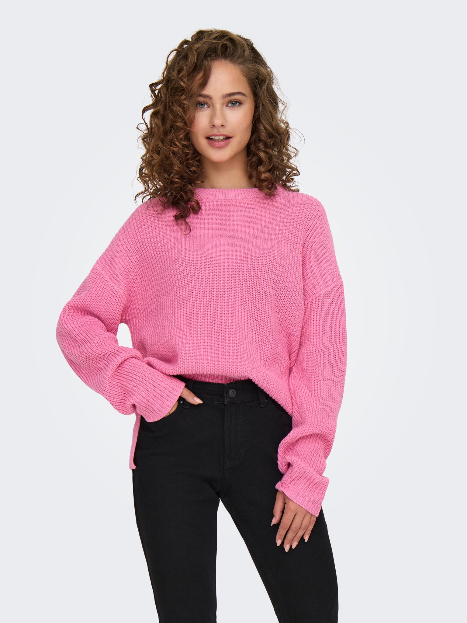 Luna Knit- Pink- Only