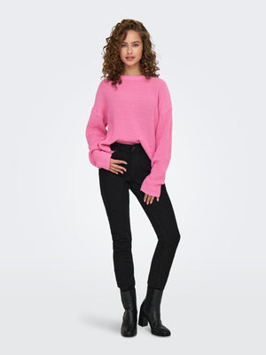 Luna Knit- Pink- Only